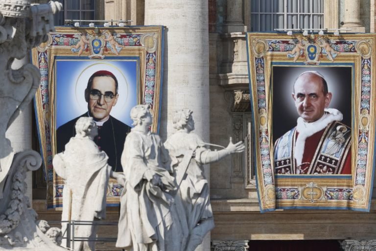 Sainting Romero and Paul VI, Francis says: no ‘half measures’ to holiness