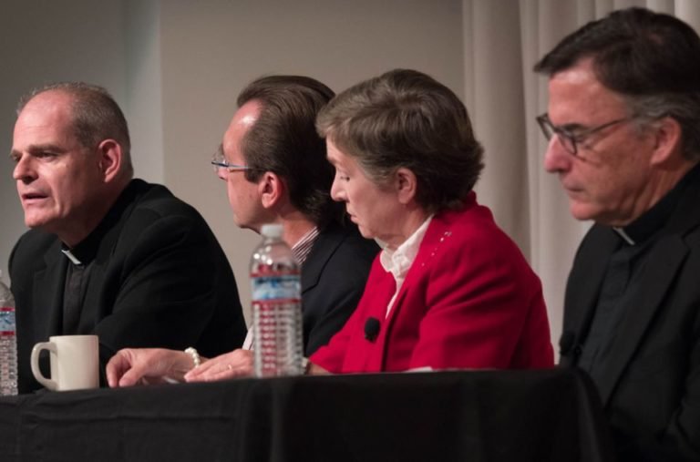 Panel confronts abuse crisis, urging care for victims, higher ed reform