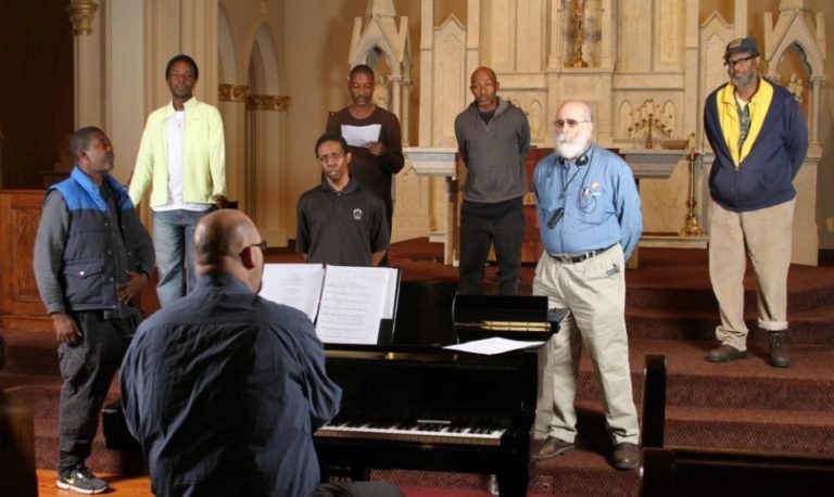 At an Atlanta shelter, homeless guests offer the refuge of music