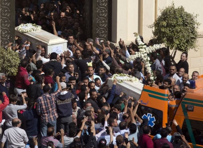 Anger erupts in Egypt after massacre of Christian pilgrims