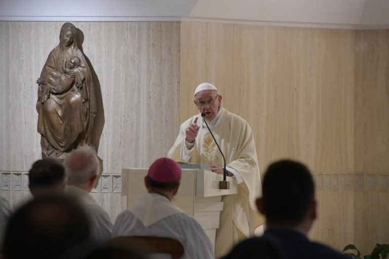 Pope Francis at Mass: ‘Generosity enlarges the heart’
