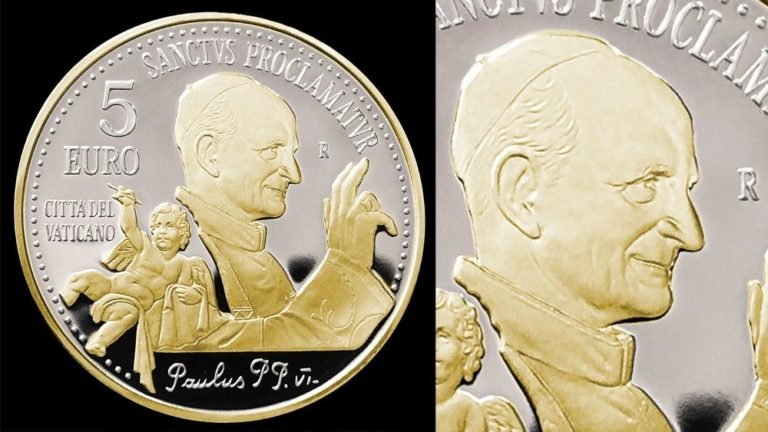 Sts. Pope Paul VI and Padre Pio remembered with new coins and philatelic covers