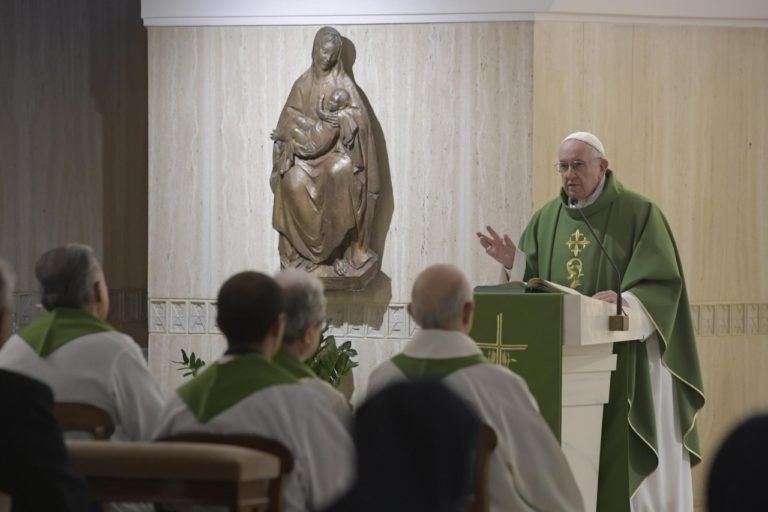 Pope at Mass: life has value only when given
