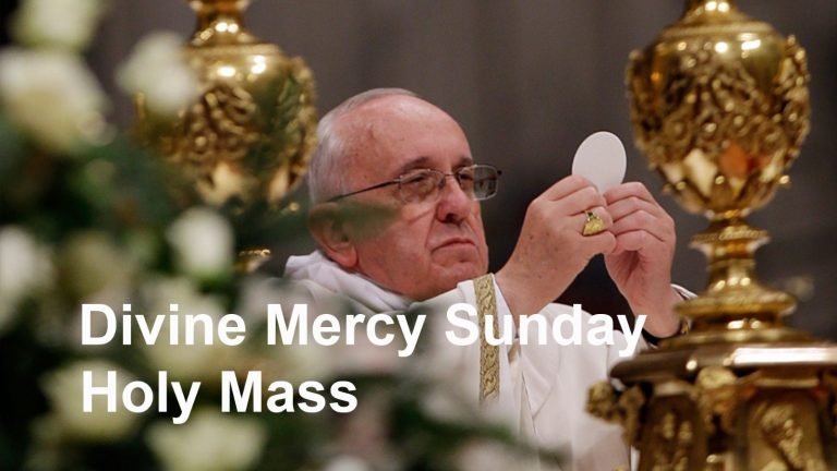 Divine Mercy Sunday Holy Mass and Regina Coeli presided by Pope Francis