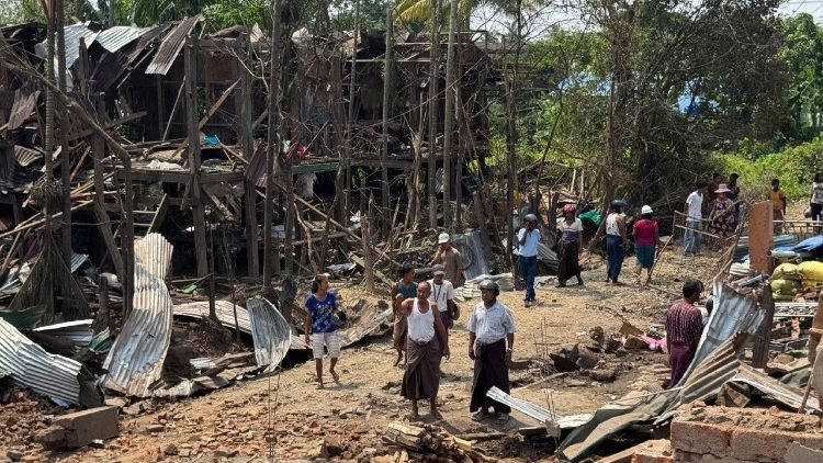 Pope Leo appeals for ceasefire in Myanmar, peace in war-torn lands