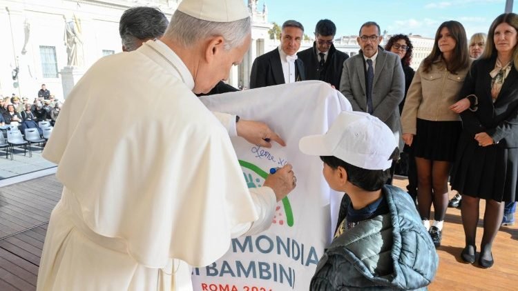 Pope Leo XIV announces Second World Children’s Day in 2026
